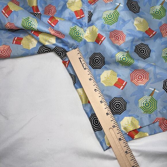 Peter Millar Swim Trunks Men Size L Blue Umbrella Legs Print Shorts Beach Preppy - Picture 5 of 16